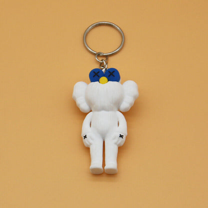 KAWS Collectible Keychain ELMO Figures Blue/Pink/Red/