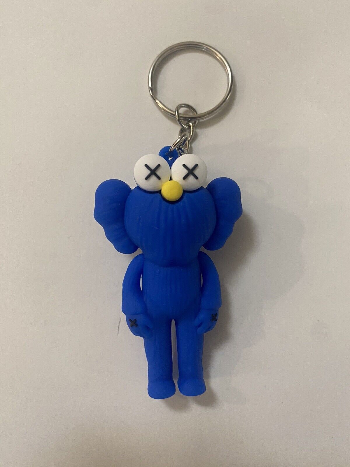 KAWS Collectible Keychain ELMO Figures Blue/Pink/Red/