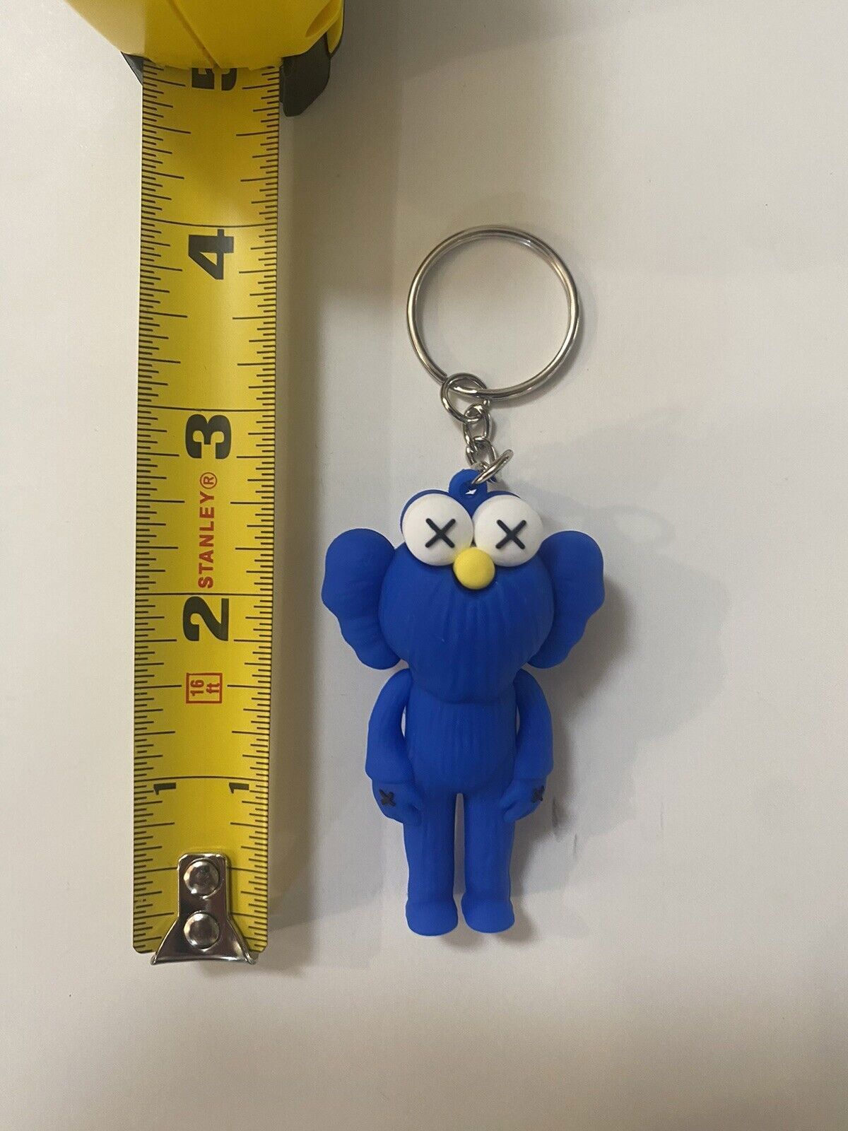 KAWS Collectible Keychain ELMO Figures Blue/Pink/Red/